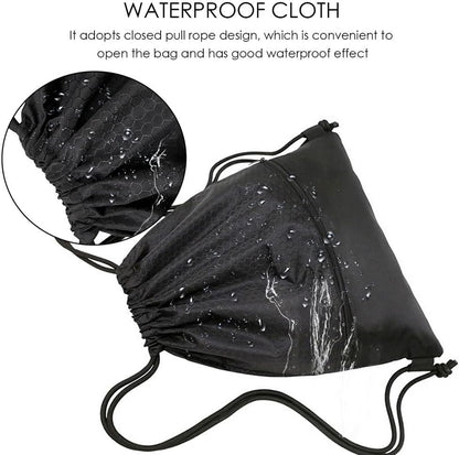 Water-Resistant Drawstring Sports Backpack