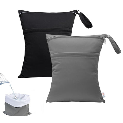 Reusable Wet and Dry Sports Bags – Set of 2