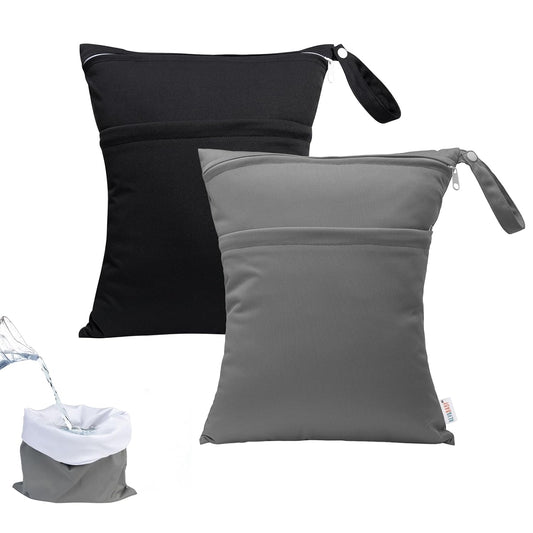 Reusable Wet and Dry Sports Bags – Set of 2