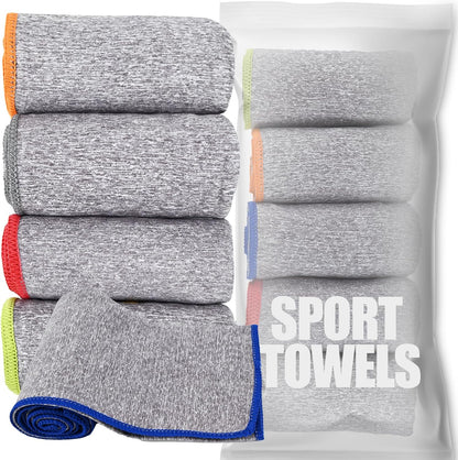 Microfibre Quick-Dry Gym Towels – Pack of 5
