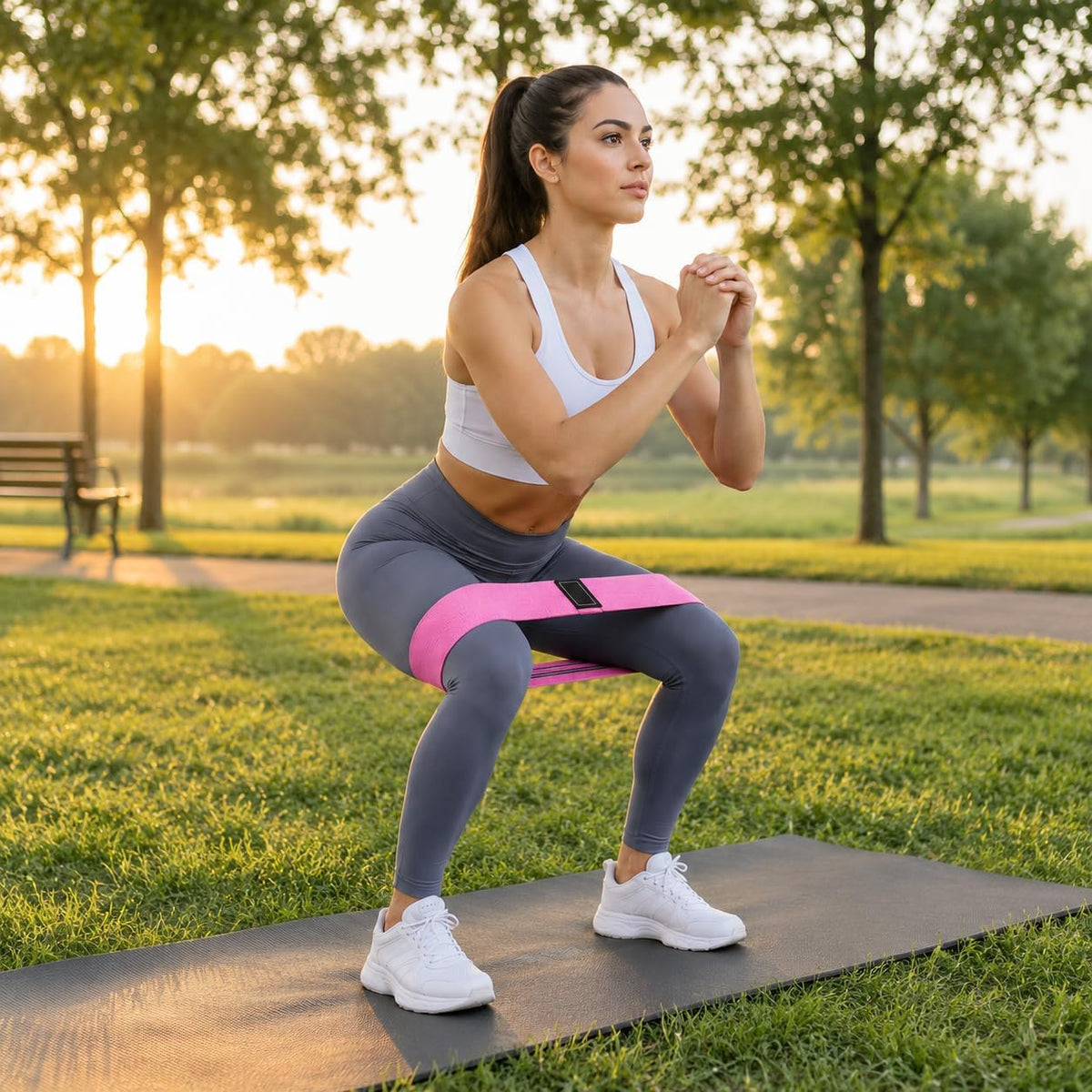 Fabric Resistance Bands Set
