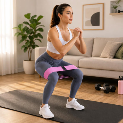 Fabric Resistance Bands Set