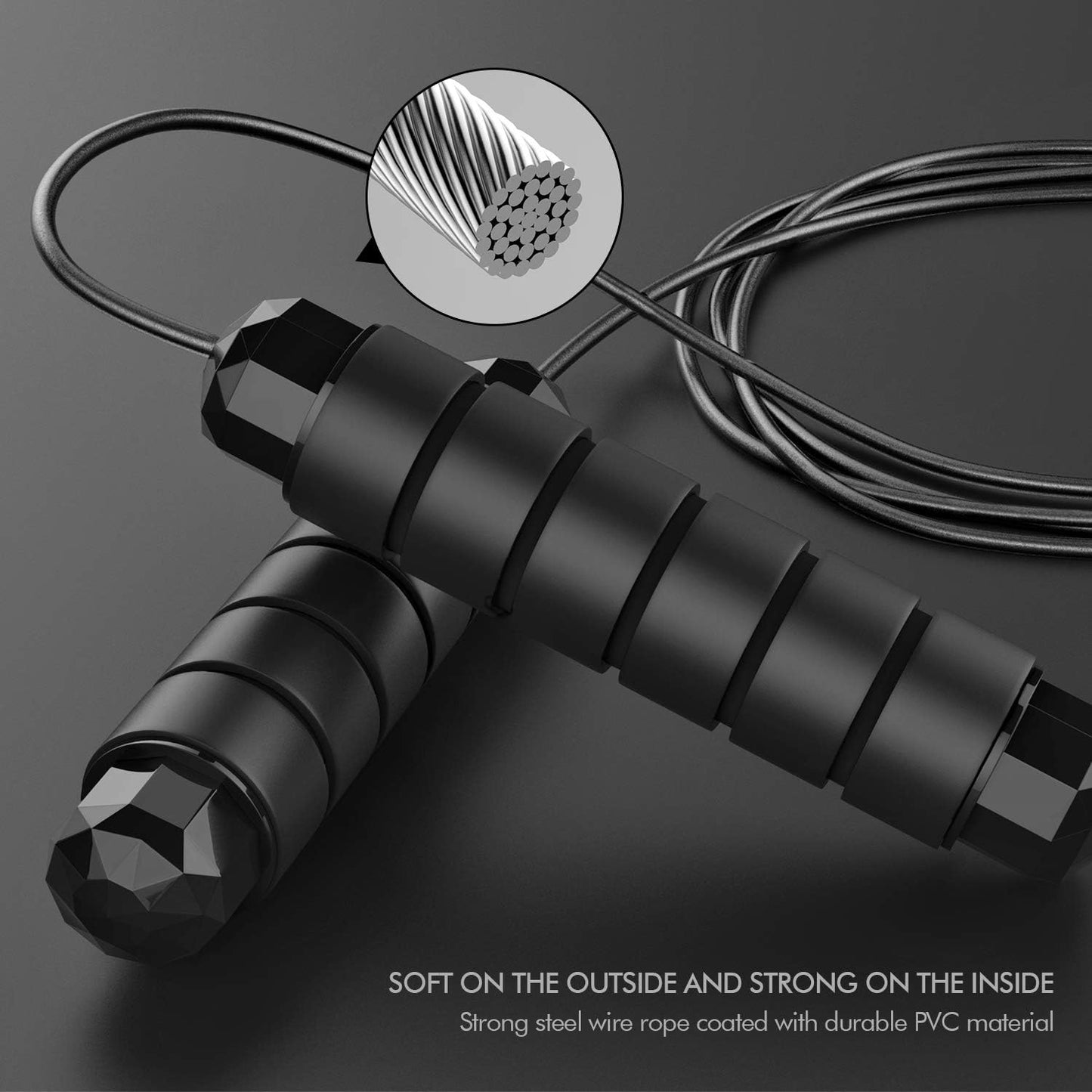 Adjustable Speed Skipping Rope