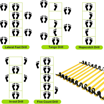 6-Metre Agility Ladder – 12 Rungs